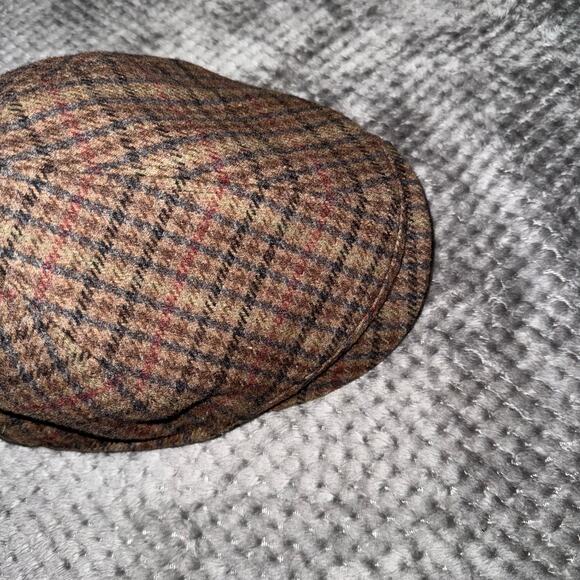 Stetson Men's Vintage Flat Hat Cap Wool Tweed Lining Dressy Stylish Unisex - Picture 3 of 9
